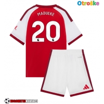 Otroške Nogometnih dresov Arsenal Noni Madueke #20 Domači 2026-27 Kratki rokavi (+ hlače)